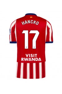 Atletico Madrid David Hancko #17 Fotballdrakt Hjemme Klær 2026-27 Korte ermer